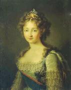 Gerhard von Kugelgen Portrait of Empress Elizabeth Alexeievna oil painting